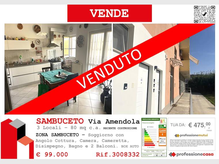 Appartamento in vendita a San Giovanni Teatino, Via Amendola, 94/b - San Giovanni Teatino, CH